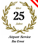 ... über 25 Jahre Airport Service Ilse Ernst